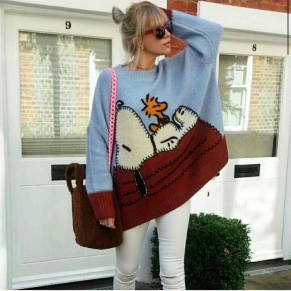 SNOOPY ZARA SWEATER